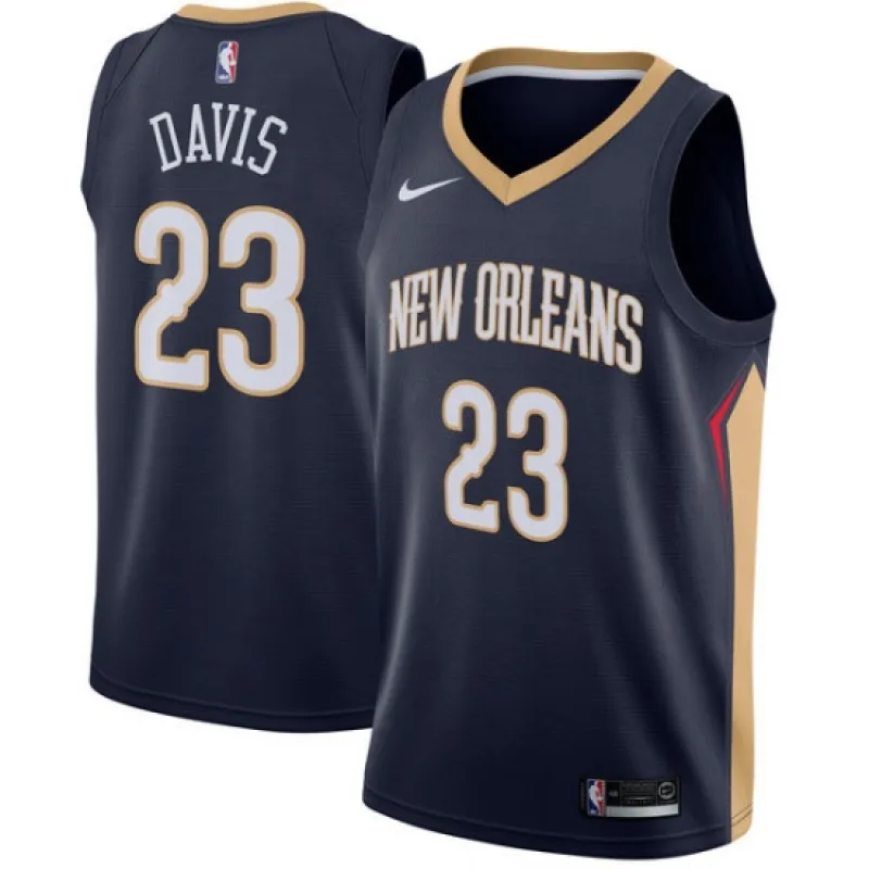 Anthony Davis. New Orleans Pelicans. Icône. Bleu foncé