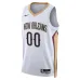 New Orleans Pelicans, Custom Jersey, Association Edition, White