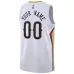 New Orleans Pelicans, Custom Jersey, Association Edition, White