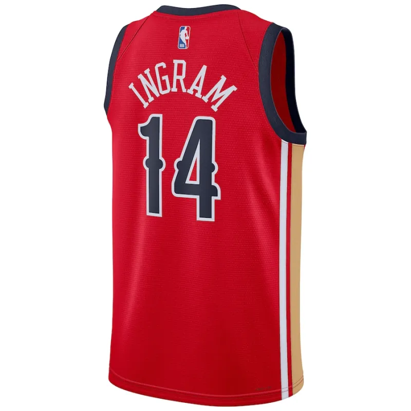 Brandon Ingram, New Orleans Pelicans, Statement Edition, Red
