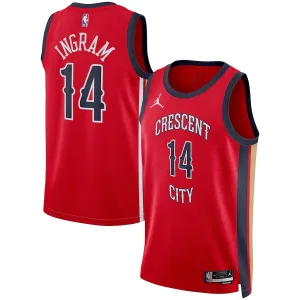 Brandon Ingram, New Orleans Pelicans, Statement Edition, Red