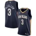 CJ McCollum, New Orleans Pelicans, Edición de Ícono, Azul Marino