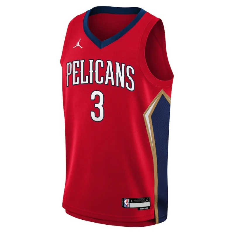 CJ McCollum, New Orleans Pelicans, Statement Edition, Red