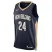 Jordan Hawkins, New Orleans Pelicans, Icon Edition, Navy Blue