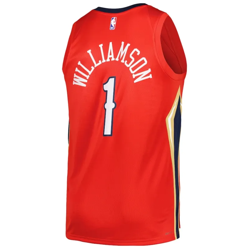 Zion Williamson, New Orleans Pelicans, Statement Edition, Red