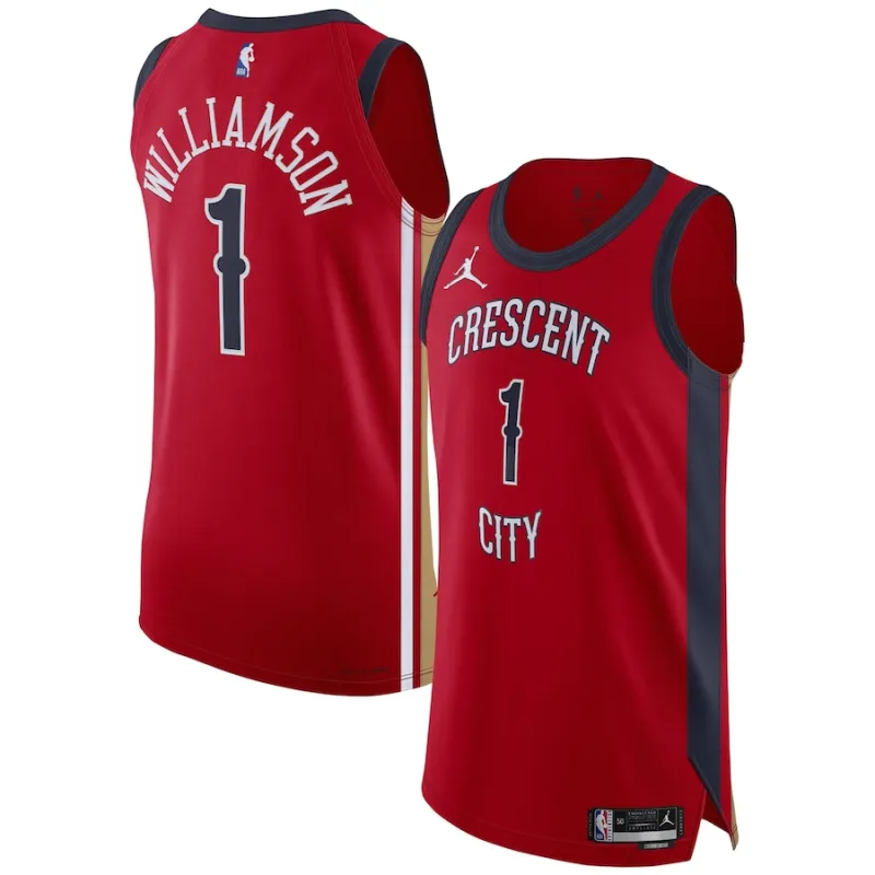 Zion Williamson, New Orleans Pelicans, Statement Edition, Red