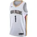 Zion Williamson, New Orleans Pelicans, Édition Association 2019/2020, Blanc