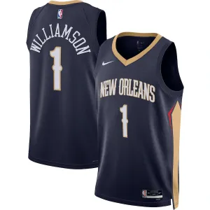 Zion Williamson, New Orleans Pelicans, Icon Edition, Navy Blue