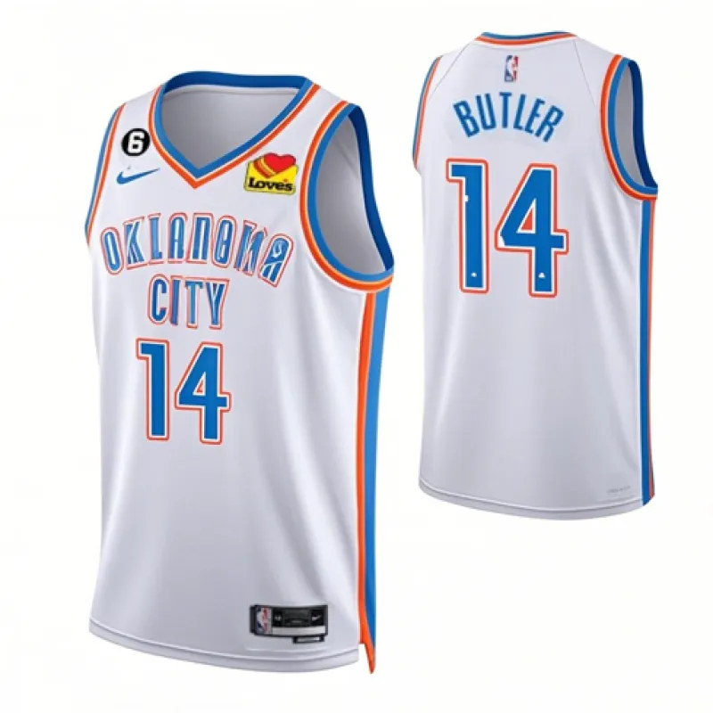 Jared Butler, Oklahoma City Thunder, 2022/23, bianco
