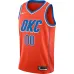 Oklahoma City Thunder Custom Jersey, Statement Edition, Orange
