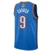 Maglia Swingman delle Finali NBA 2025 di Oklahoma City Thunder Alex Caruso - Edizione Icona - Blu