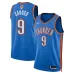 Maglia Swingman delle Finali NBA 2025 di Oklahoma City Thunder Alex Caruso - Edizione Icona - Blu