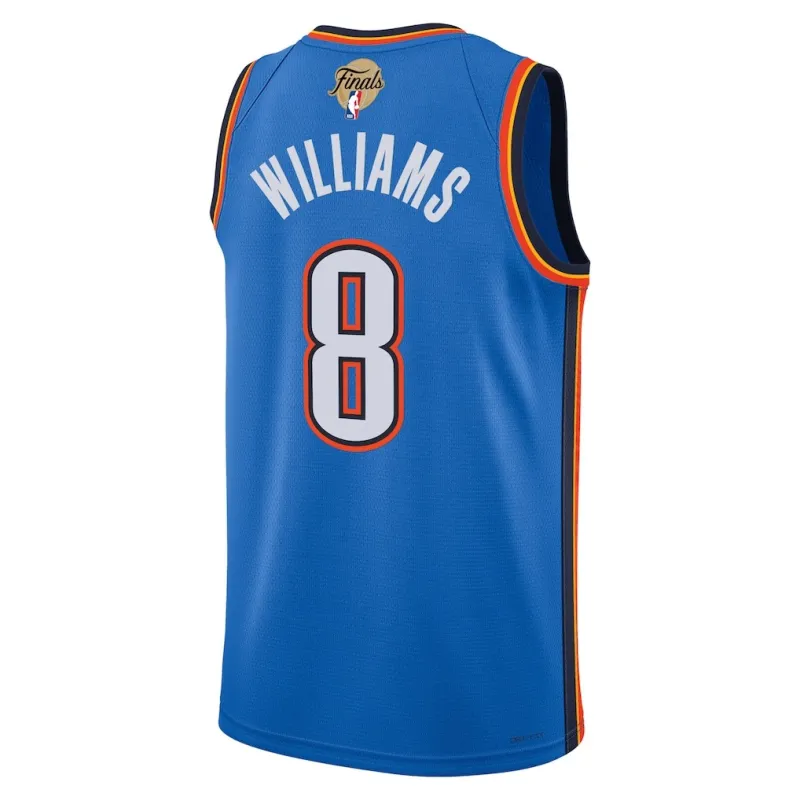 Oklahoma City Thunder Jalen Williams 2025 NBA Finals Swingman Jersey - Icon Edition - Blue