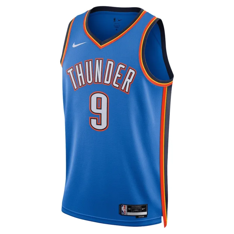 Oklahoma City Thunder Alex Caruso Swingman Trikot - Icon Edition - Blau