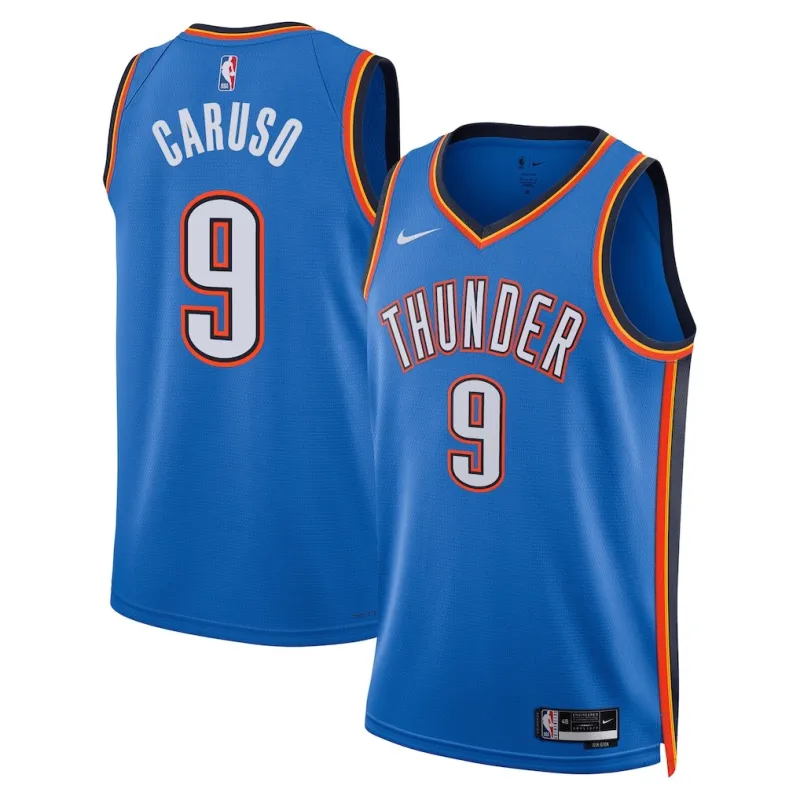 Oklahoma City Thunder Alex Caruso Swingman Trikot - Icon Edition - Blau