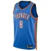 Maglia Swingman di Oklahoma City Thunder Jalen Williams - Edizione Icona - Blu