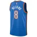 Maglia Swingman di Oklahoma City Thunder Jalen Williams - Edizione Icona - Blu