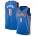 Maglia Swingman di Oklahoma City Thunder Jalen Williams - Edizione Icona - Blu