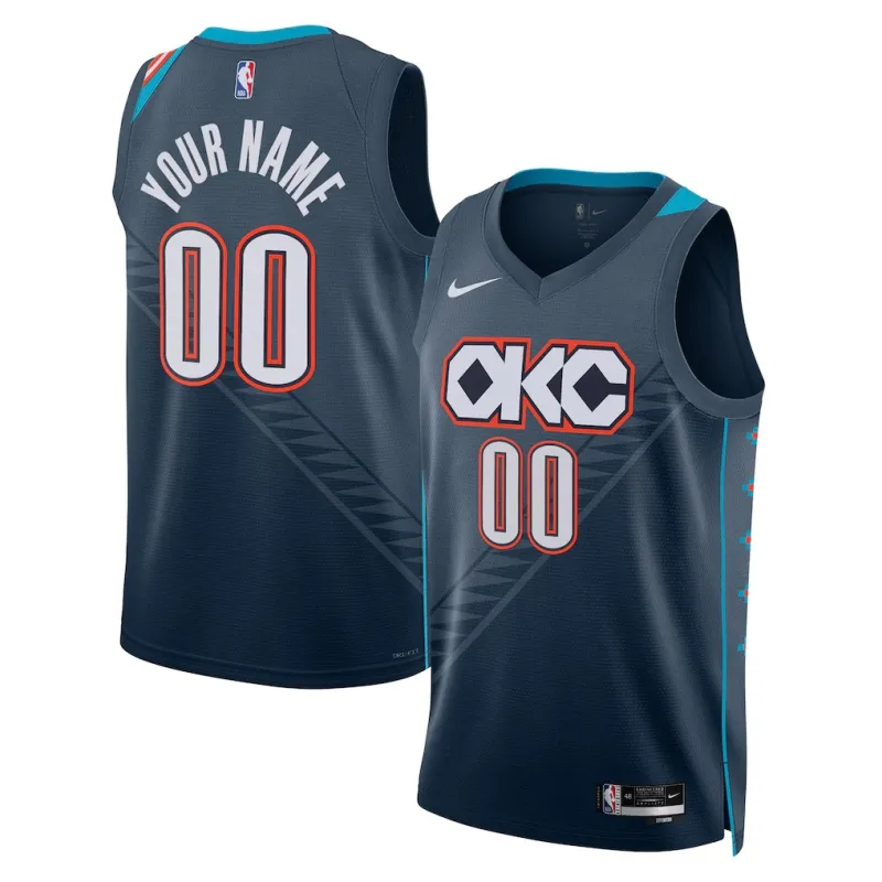 Oklahoma City Thunder 2025/26 Camiseta Swingman Edición Ciudad Unisex - Azul