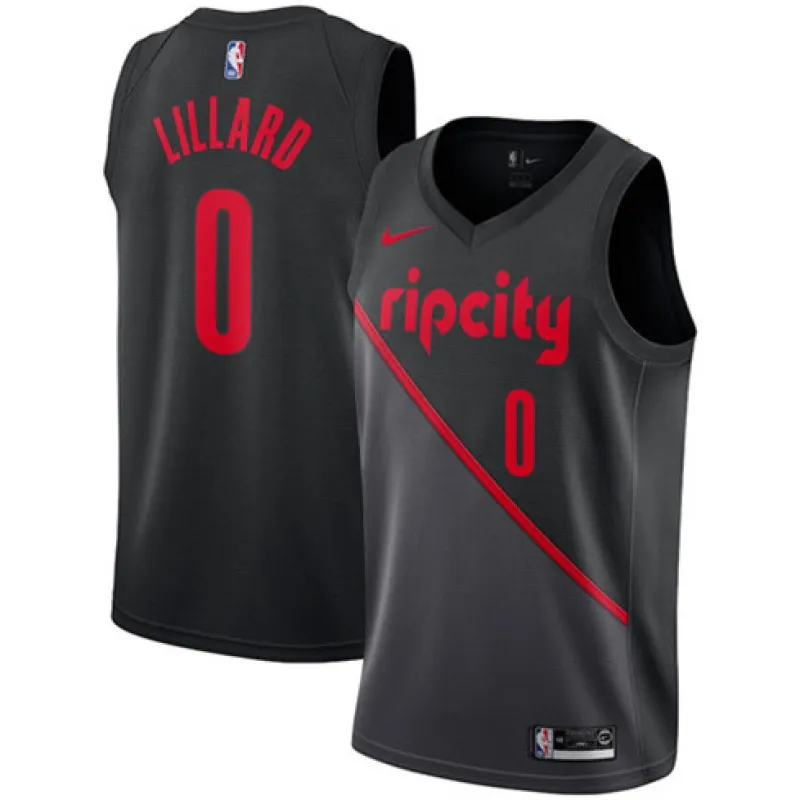 Damian Lillard, Trail Blazers de Portland, Édition Ville 2018/19, Noir