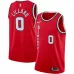 Damian Lillard, Portland Trail Blazers, 1976-77, Rosso