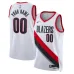 Portland Trail Blazers Maglia personalizzata, edizione associativa, Bianca