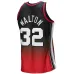 Bill Walton, Portland Trail Blazers, Classique 1976/77, Rouge/Noir