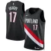 Portland Trail Blazers Shaedon Sharpe Swingman Jersey - Icon Edition - Black