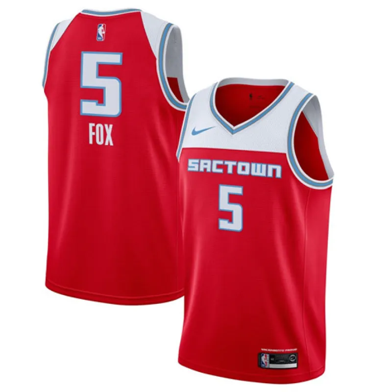 De'Aaron Fox, Sacramento Kings City Edition 2019/20 Rot