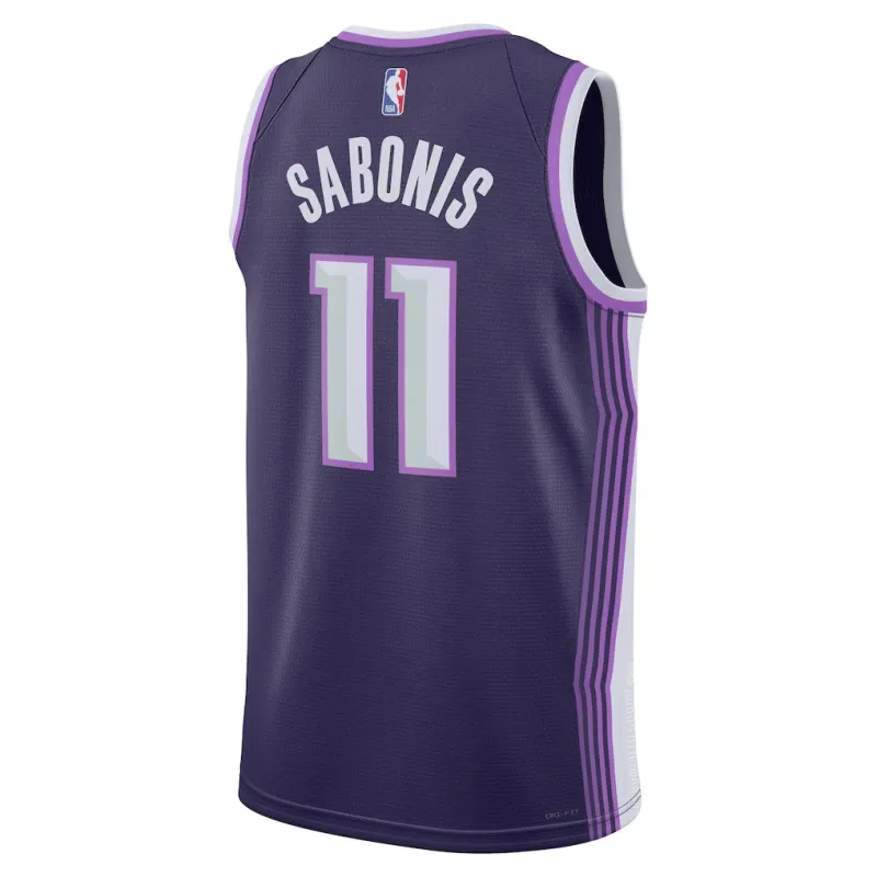 Sacramento Kings Domantas Sabonis 2025/26 Swingman Unisex Jersey - City Edition - Purple