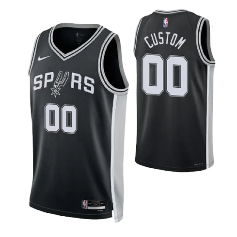 San Antonio Spurs. 2022/23 Icon. Black