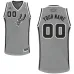 San Antonio Spurs. Edizione personalizzata. Grigio