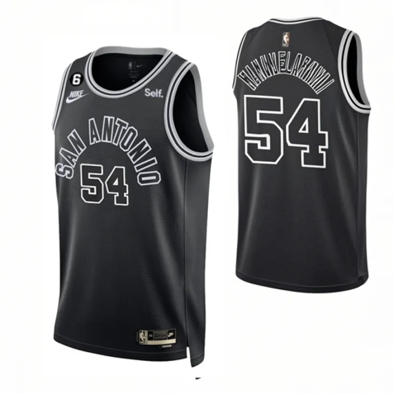Sandro Mamukelashvili. San Antonio Spurs. 2022/23. Nero