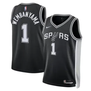 Victor Wembanyama. San Antonio Spurs. 2023 Icon. Black