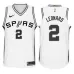 Kawhi Leonard. San Antonio Spurs. Edizione associativa. Bianco