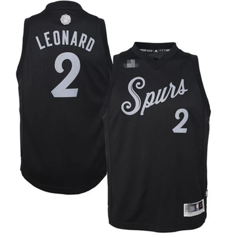 Kawhi Leonard. San Antonio Spurs. Natale 2017. Nero