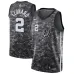 Kawhi Leonard. San Antonio Spurs. Edizione città. Grigio