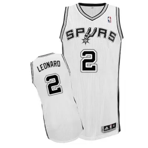 Kawhi Leonard. San Antonio Spurs. White