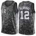 LaMarcus Aldridge. San Antonio Spurs. City Edition. Grey