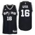 Pau Gasol. San Antonio Spurs. Black