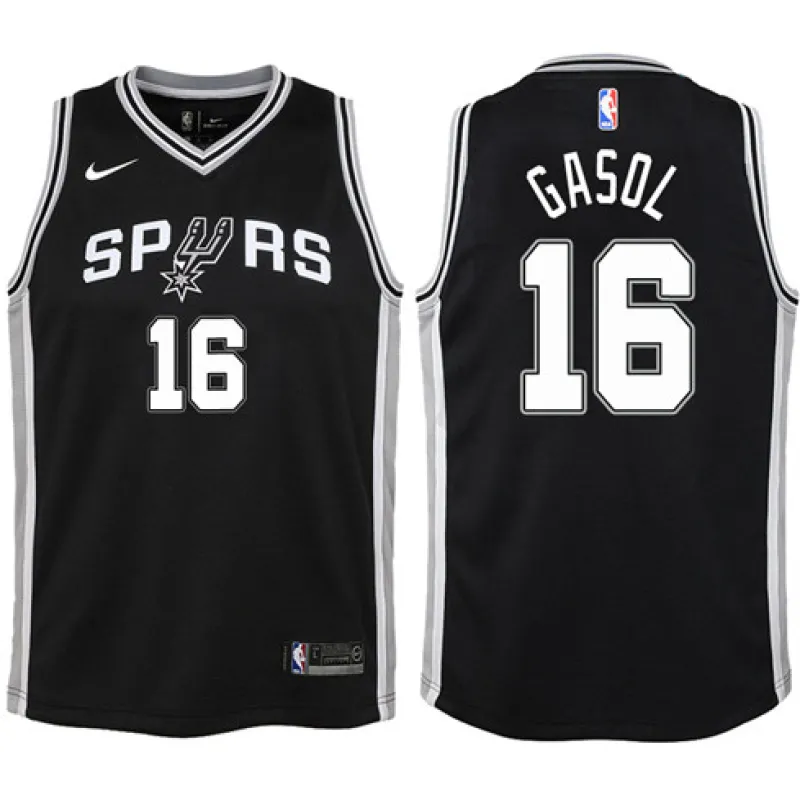 Pau Gasol. San Antonio Spurs. Idol. Schwarz