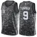 Tony Parker. San Antonio Spurs. City Edition. Gray
