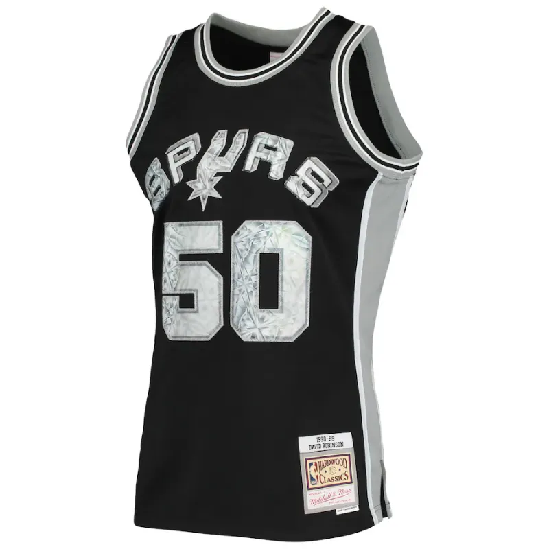 David Robinson San Antonio Spurs 1998/99 75th Anniversary Diamond Trikot