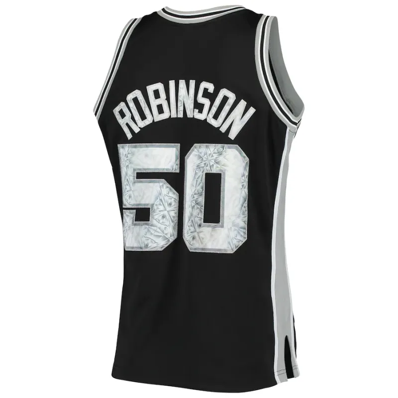 David Robinson San Antonio Spurs 1998/99 75th Anniversary Diamond Trikot
