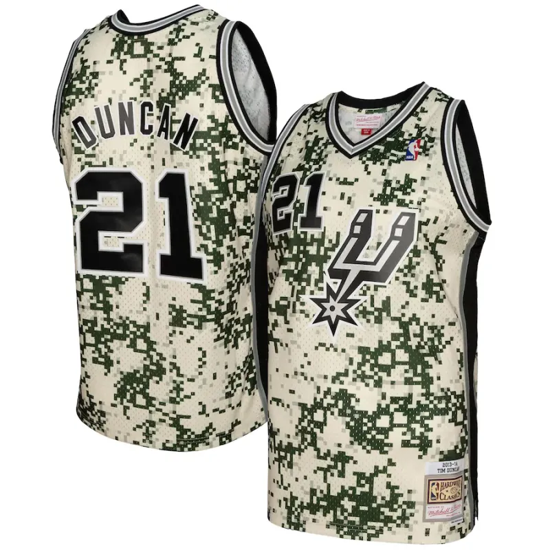 Tim Duncan San Antonio Spurs Jersey Saison 2013/14