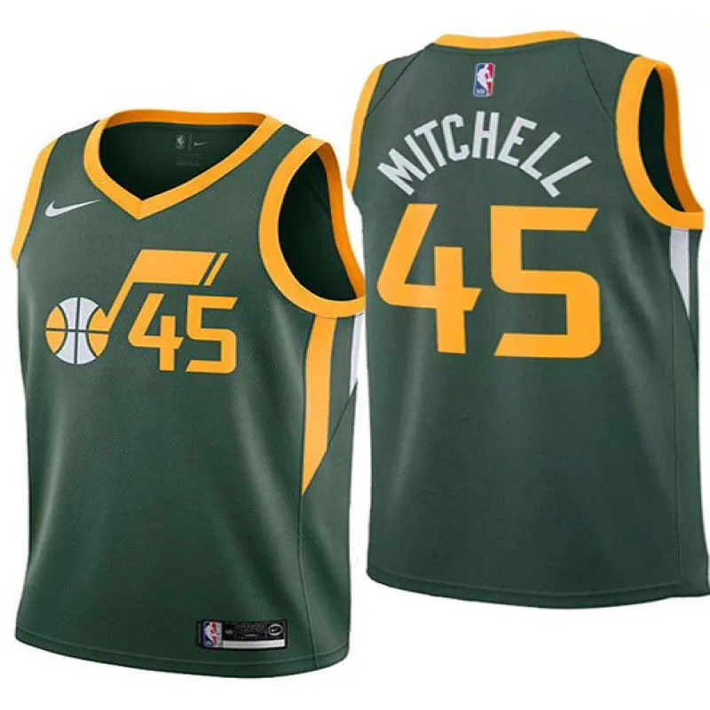 Donovan Mitchell, Utah Jazz, Award Edition, Green