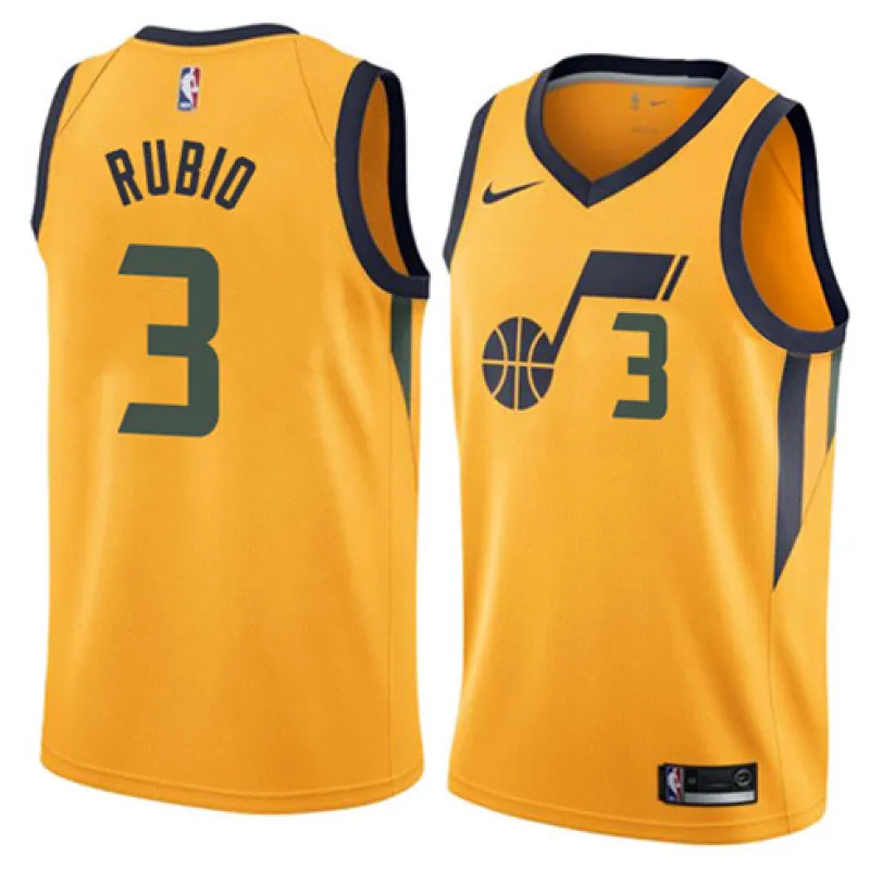 Ricky Rubio, Utah Jazz, Jaune