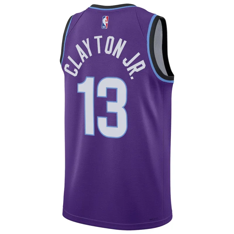 Utah Jazz Little Walter Clayton Swingman Jersey - Icon Edition - Purple