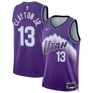 Utah Jazz Little Walter Clayton Swingman Jersey - Icon Edition - Purple