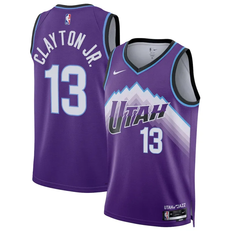 Utah Jazz Little Walter Clayton Swingman Jersey - Icon Edition - Purple